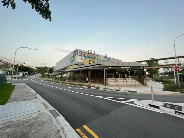 Upper Thomson MRT Station, 3 minutes from the site